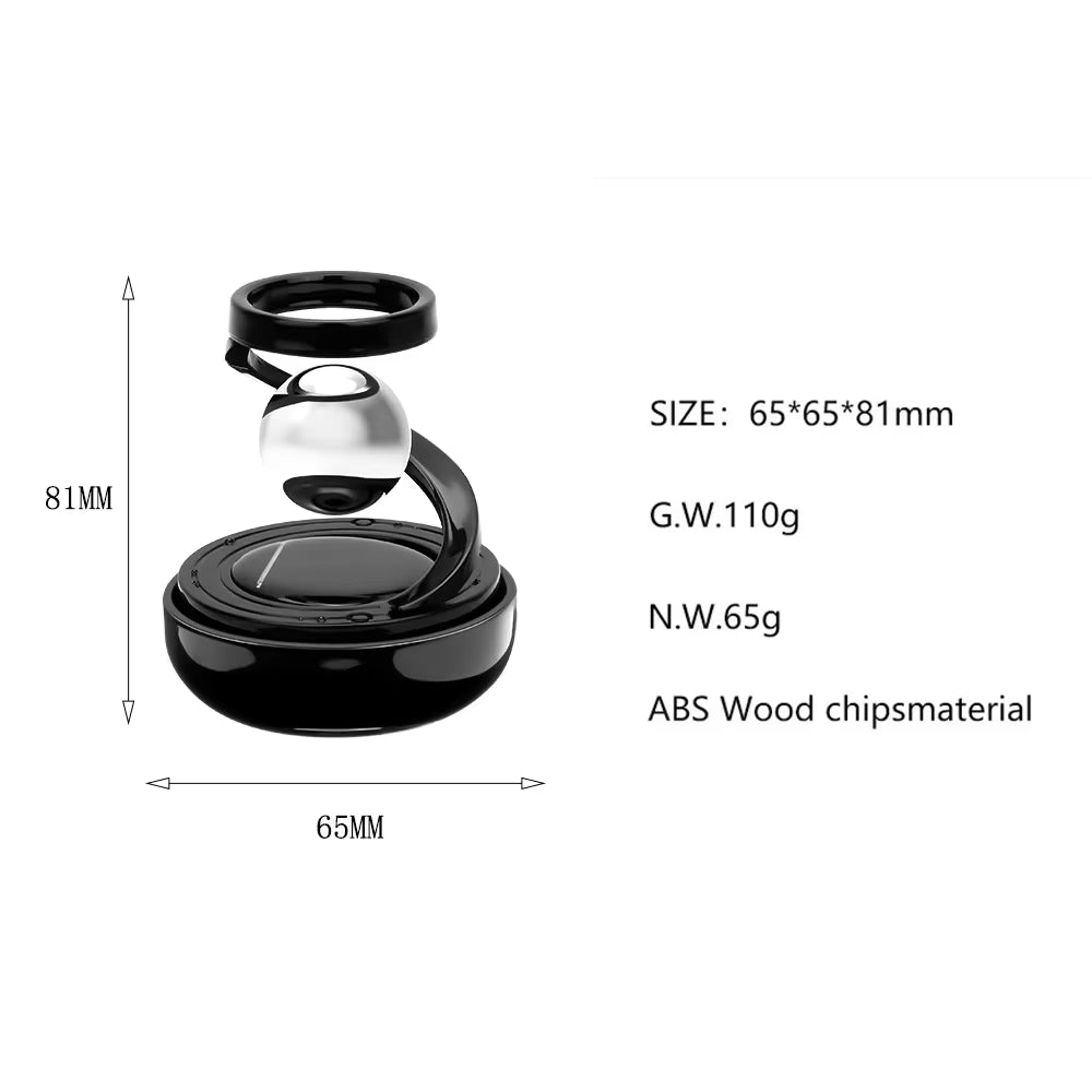 Solar Car Air Freshener Interstellar Levitation Rotating Auto Flavoring Car Perfume Deodorant Diffuser Interiors Accessories