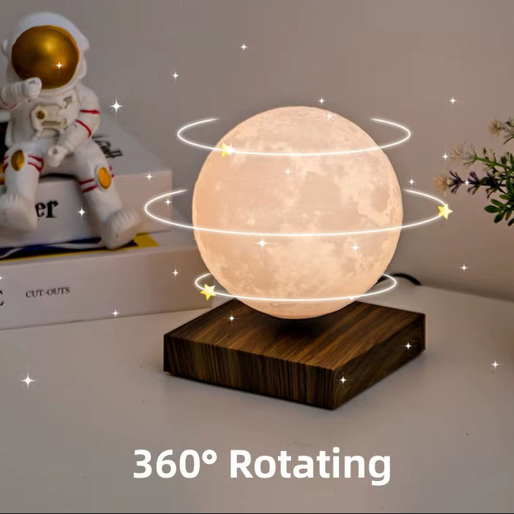 3D Printed Magnetic Levitating Moon Lamp Globe Creative Office Home Decoration Unique Gifts